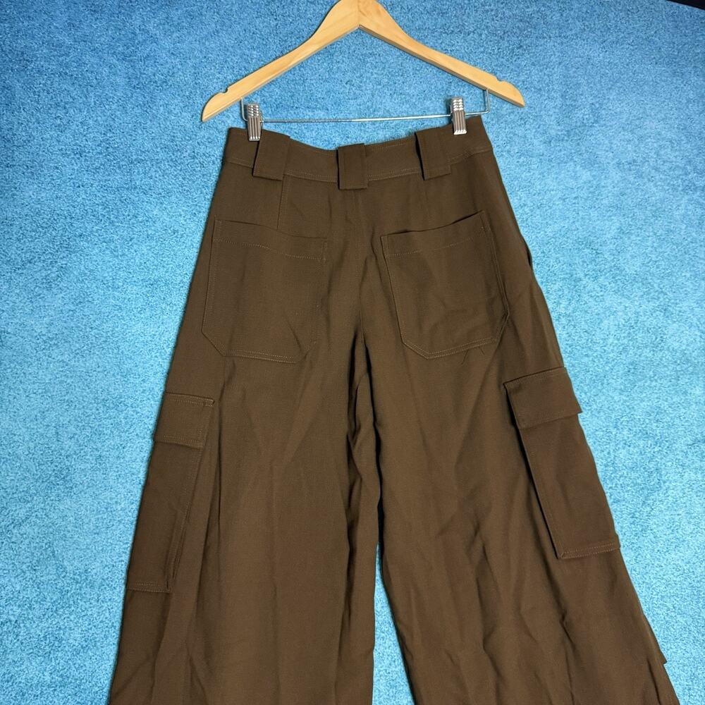 A.L.C. Brie Pants – Women’s Size 2 | Cargo Wide Leg Balloon Fit | Brown | NWT - Picture 8 of 16